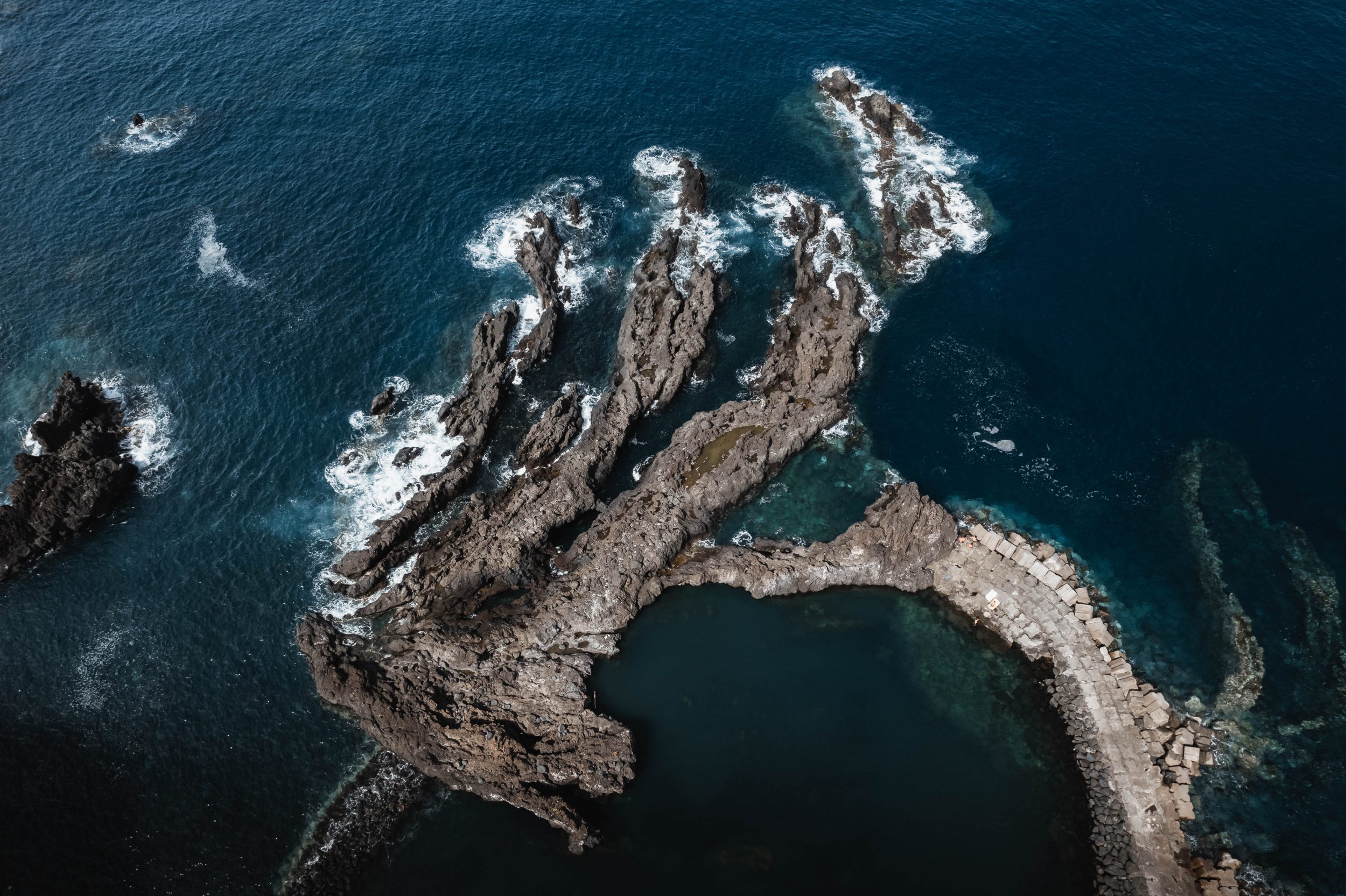 Madeira out in nature - Rock pool