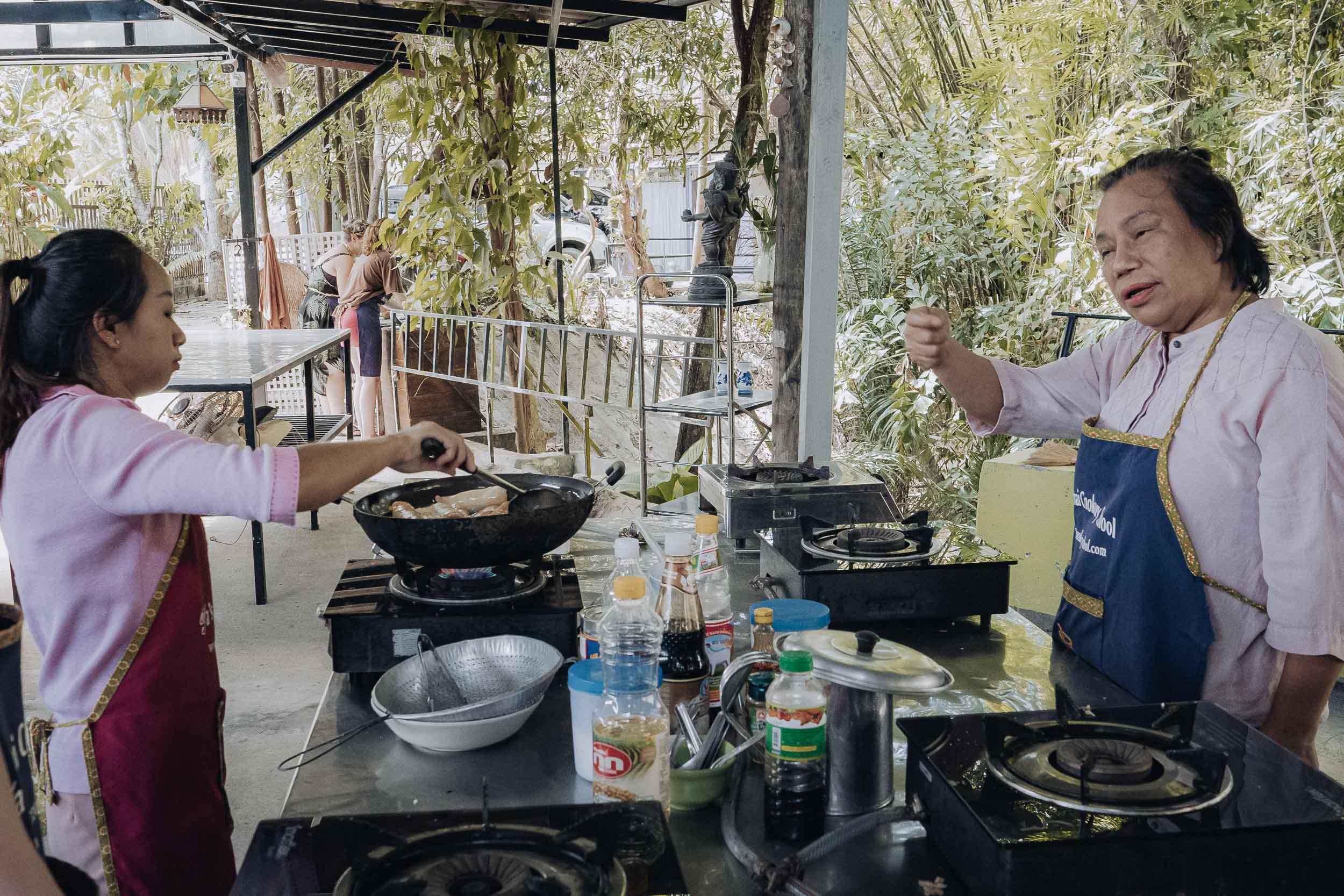 Ya's Cooking school in Krabi
