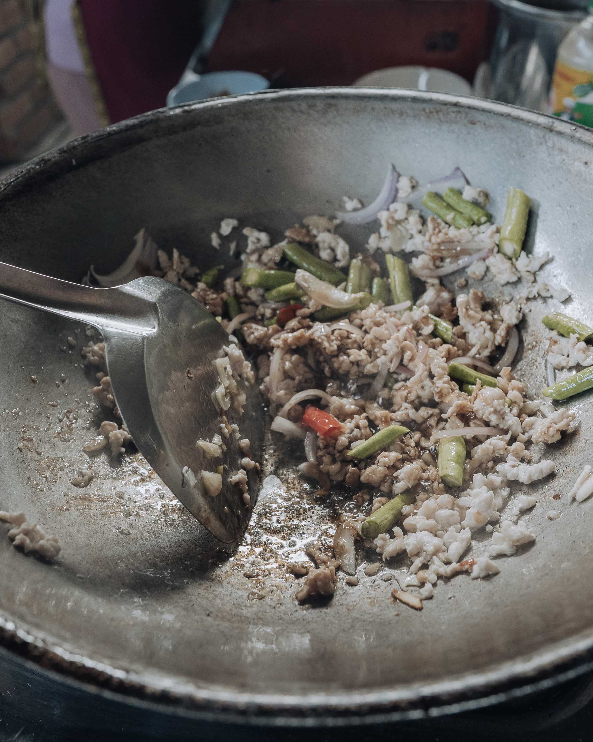 Delicious food at Ya's cooking school