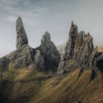 Old man of storr on the isle of skye
