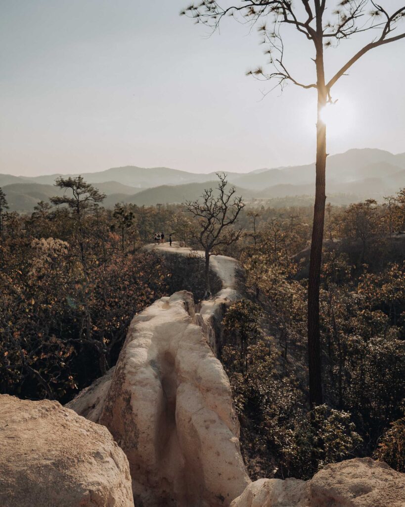 Pai Canyon at sunset