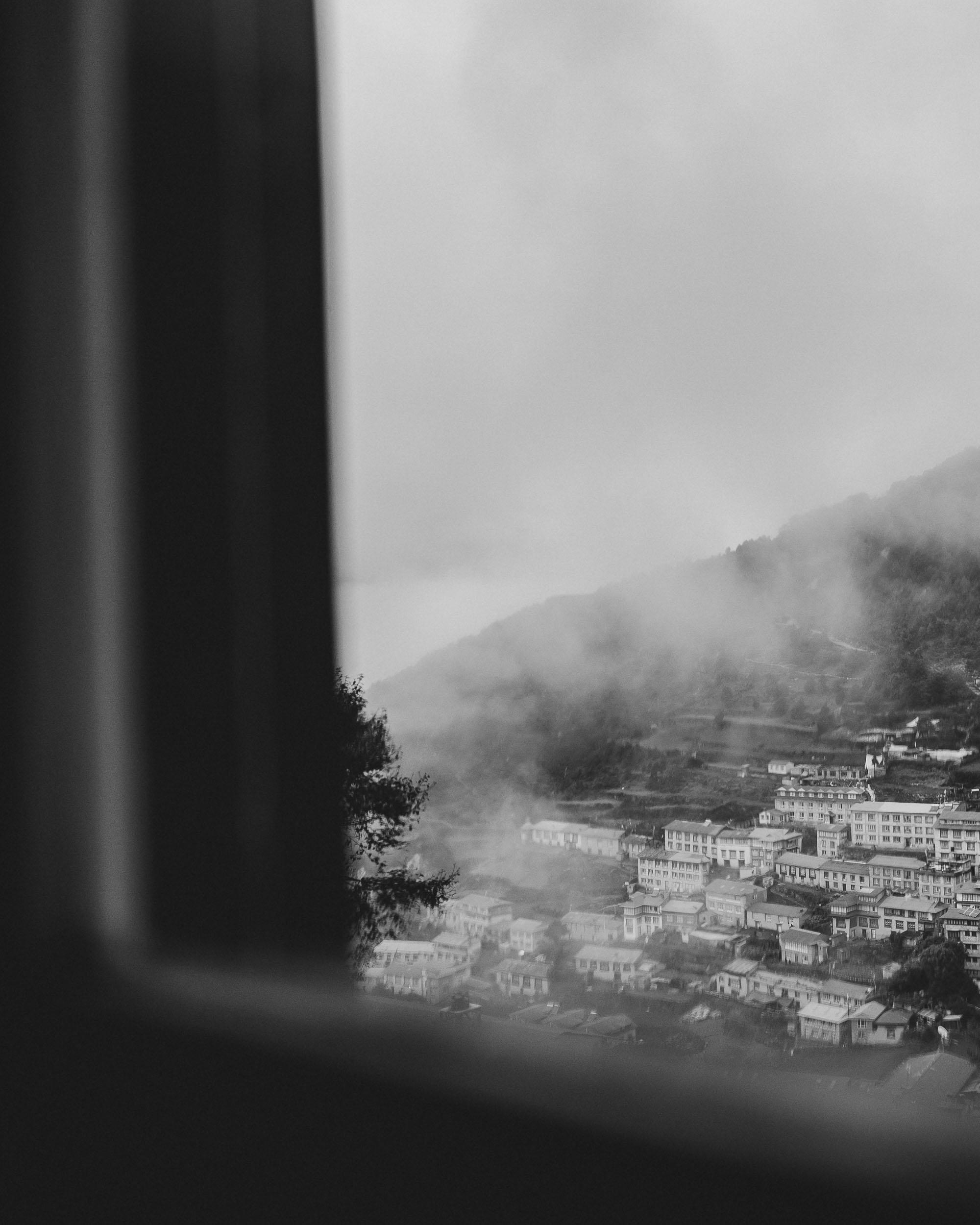 views of namche bazaar