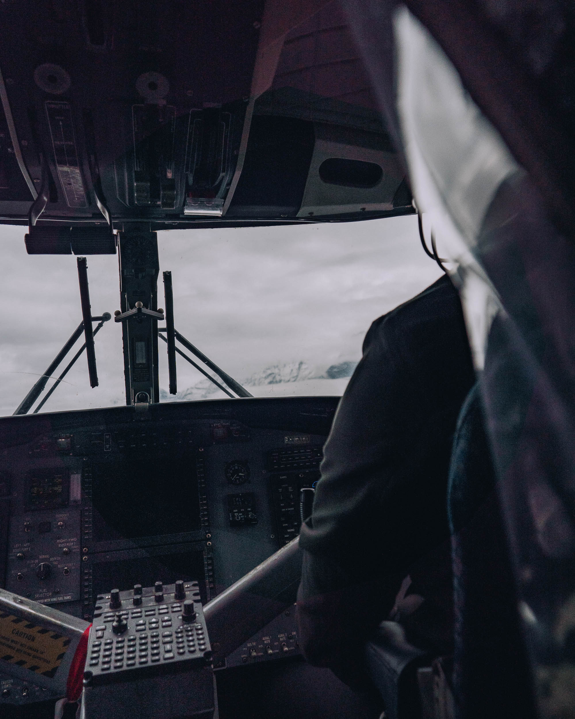 Pilots view in the Everest region