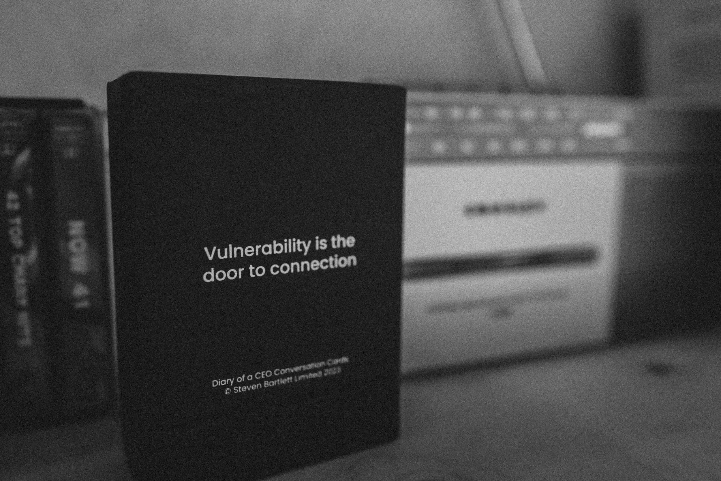 A black and white photo of a game and a radio