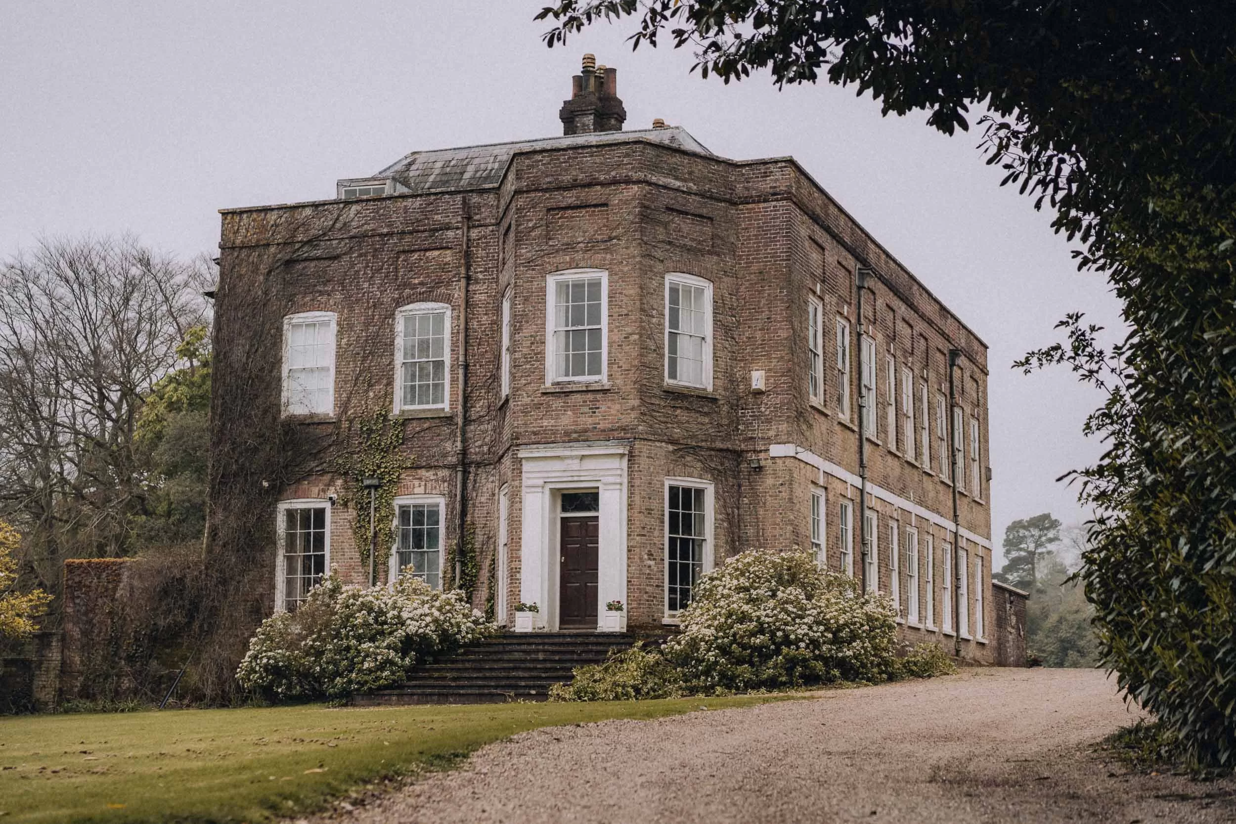 A large countryside house