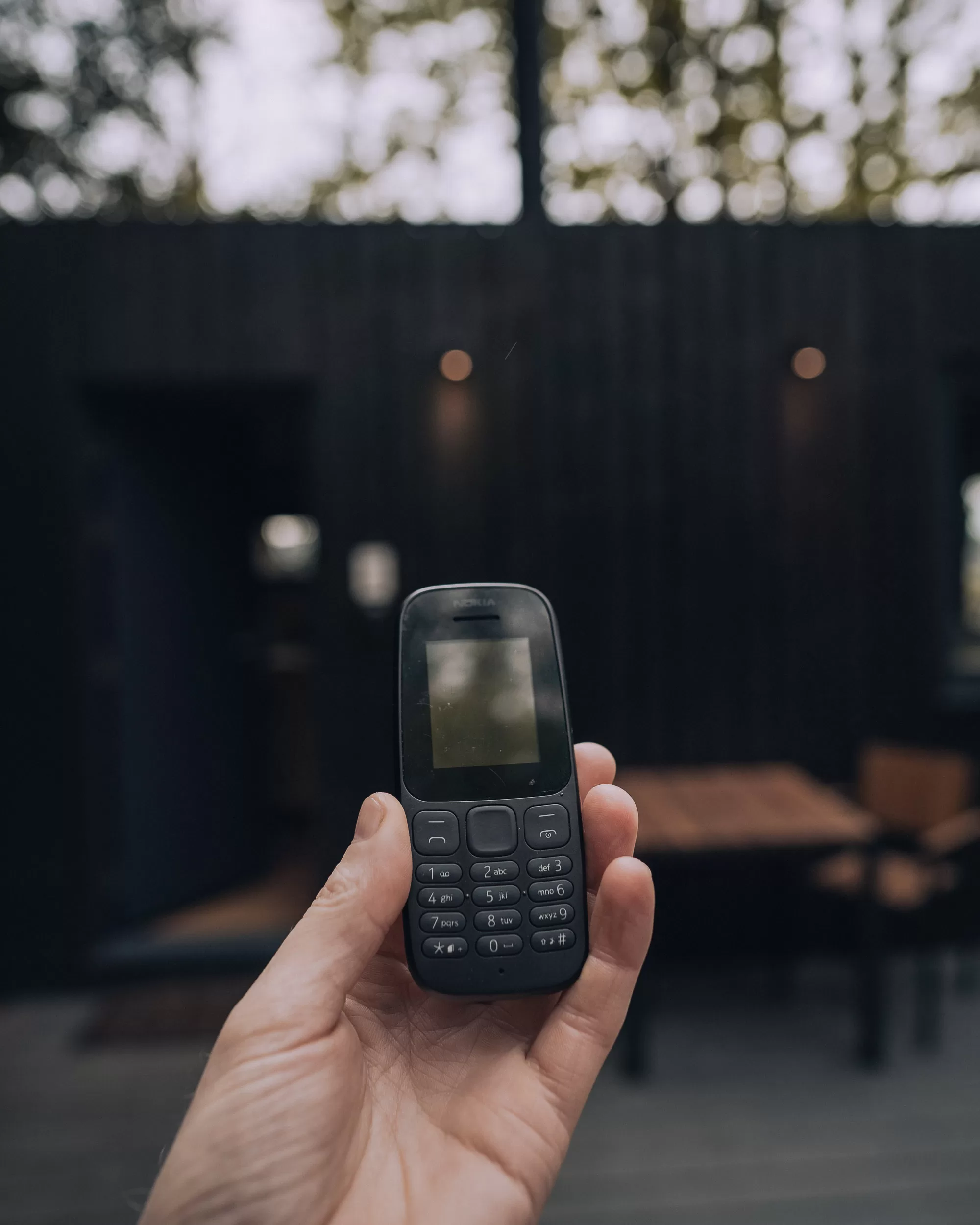 A retro mobile phone