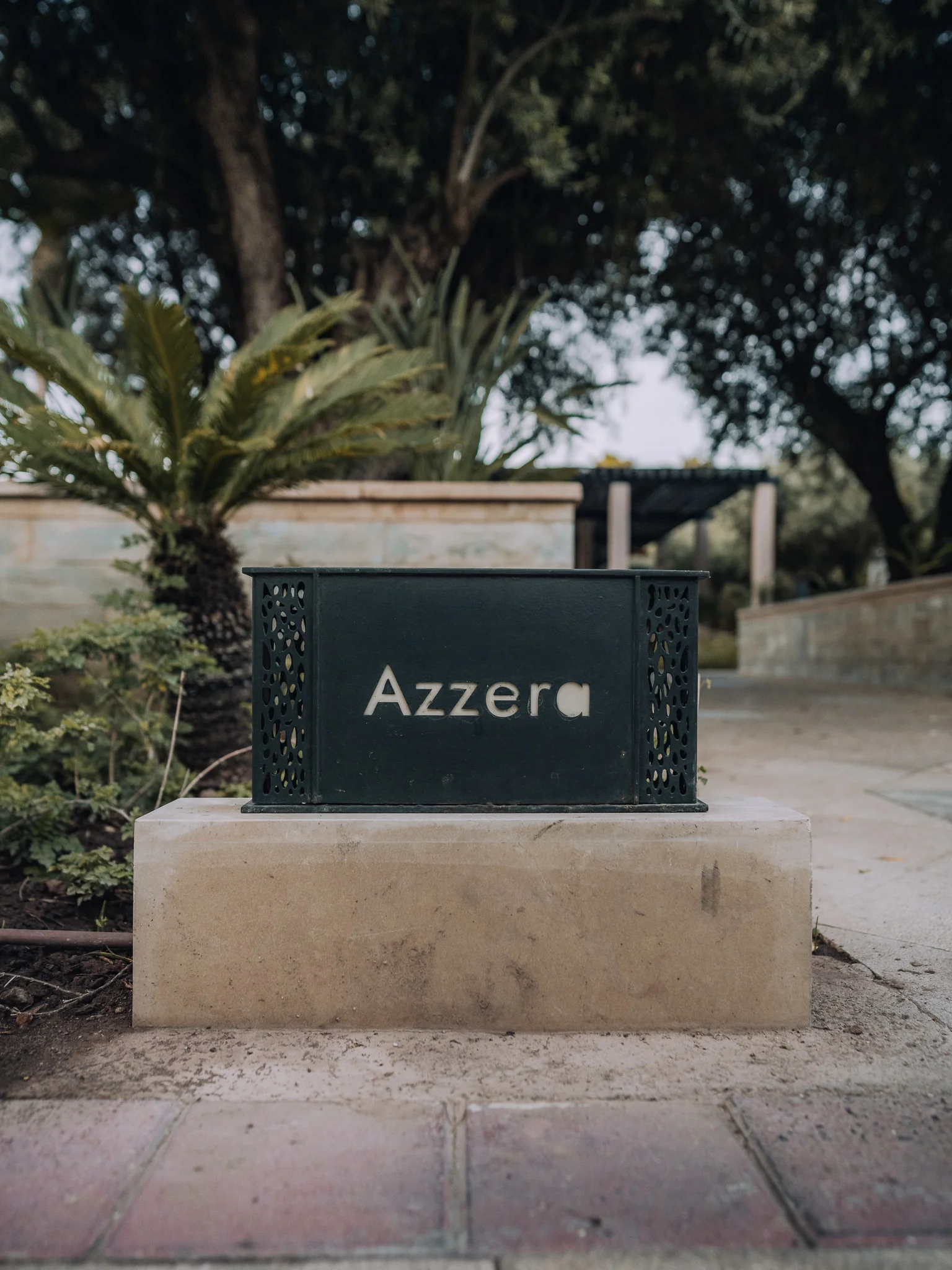 Azzera restaurant Four Seasons Marrakech
