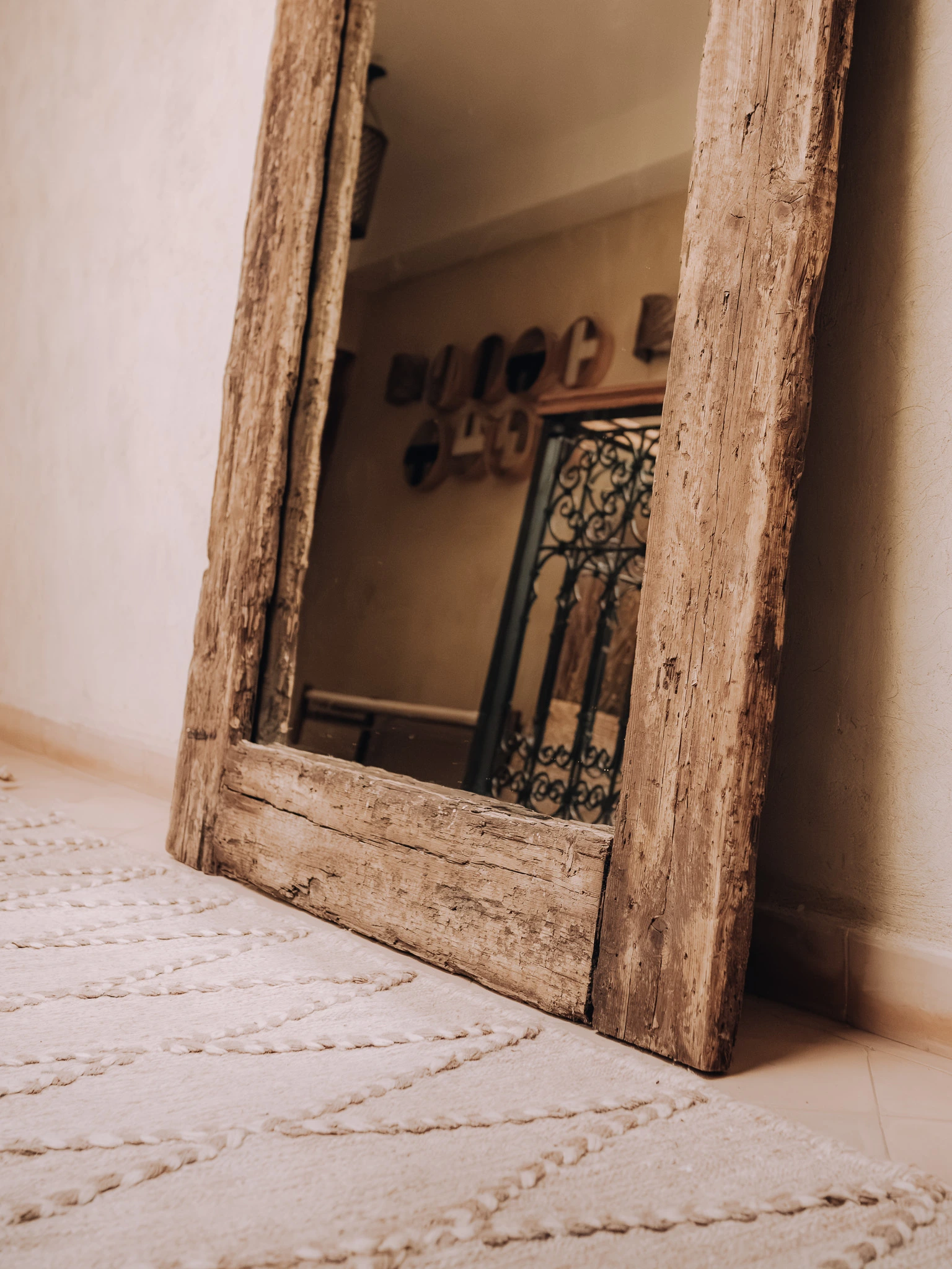 traditional Moroccan architecture and details at Riad Solange in Marrakech