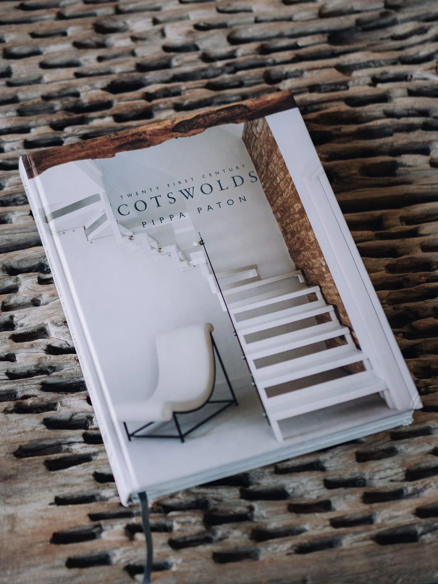 Architecture book featuring the design of Bibury Farm Barns